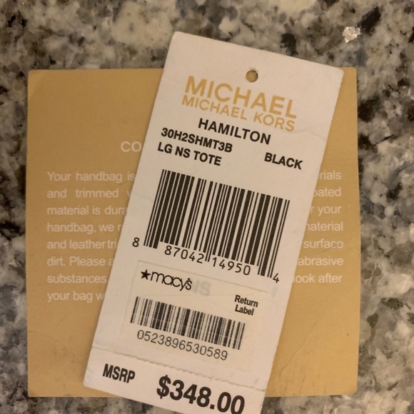 Michael Kors Hamilton Large Logo Tote - Picture 4 of 4